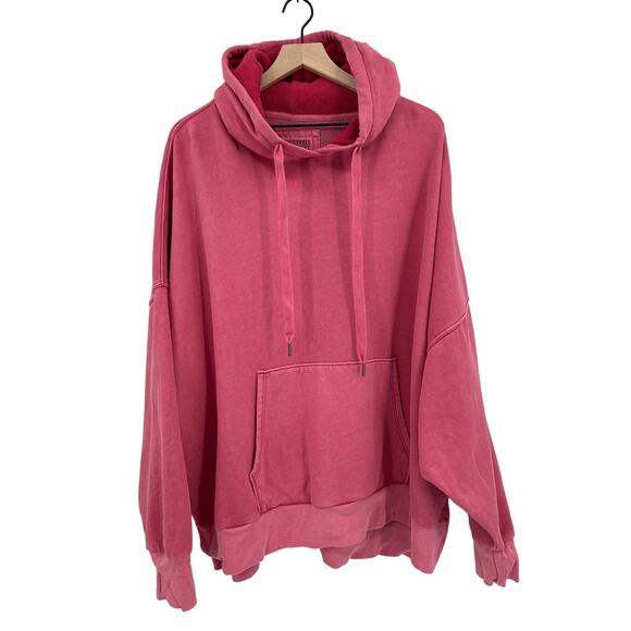 American Eagle Outfitters Tops - American Eagle Outfitters Pink Oversized Hoodie Women’s X-Large